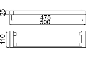 Полка Timo Selene 14072/03 - 2