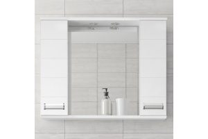 Зеркало-шкаф Style Line Ирис 100/С белый