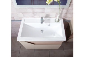 Тумба для комплекта Бриклаер Брайтон 80 подвесная, глиняный серый - 3