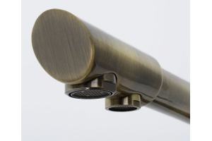 Смеситель Wasserkraft A8037 для кухонной мойки, светлая бронза - 3