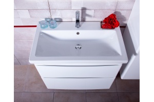 Тумба для комплекта Бриклаер Вега 70 белая - 3