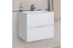 Тумба с раковиной Aquanet Алвита 70 белая