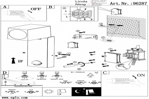 Светильник на штанге Eglo ПРОМО Sakeda 96287 - 2