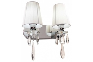 Бра LUMINA DECO Alessia LDW 1726-2W CHR