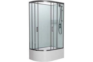 Душевая кабина Frank Brilliant 120х80 стекло матовое