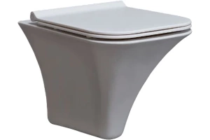 Унитаз подвесной beWash Ladoga с функцией биде и сиденьем микролифт белый