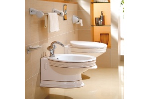 Биде подвесное Ceramalux Classic белый (1413) - 2