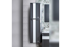 Шкаф-пенал Бриклаер Берлин 40 оникс серый (4627125416163) - 3