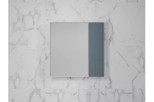 Зеркало-шкаф Style Line Стокгольм 70 серый