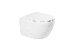 ELEGANT AM9316CHR Чаша унитаза подвесного, безободкового ART&MAX