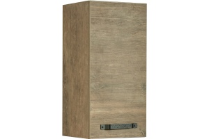 Шкаф подвесной Aquaton Лофт Фабрик 34 темное дерево