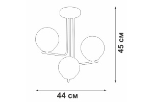Люстра на штанге Vitaluce V49420 V49420-8/3PL - 2