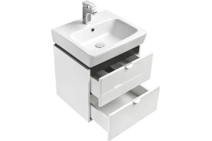 Тумба с раковиной Aquaton Скай 50 белый - 3