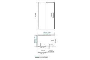 Alme 15R37  Душевой уголок