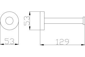 Держатель туалетной бумаги Rav Slezak Colorado хром - 2