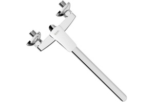 Смеситель для ванны с длинным изливом с керамическим дивертором Vibe, IDDIS, VIBSBL2i10WA - 3