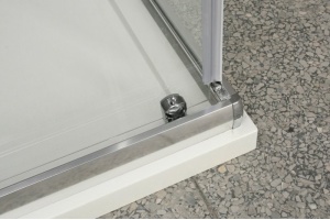 Душевой уголок BelBagno Unique AH-2-100/115-75/90-C-Cr стекло прозрачное - 3