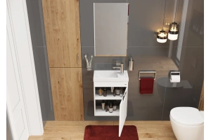 Тумба под раковину Onika Комо 40 белый - 3