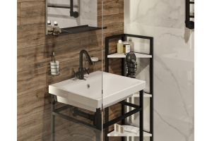 Мебель для ванной DIWO Смоленск 60 с раковиной Moduo 60 - 3