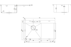 Металлическая мойка Seaman SMV-780 (SMV-780R.B) - 2