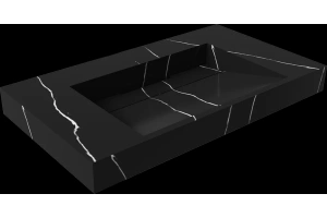 Раковина - столешница Art Flat 80 черный