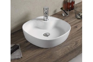 Раковина накладная Ceramalux N белый (9442)