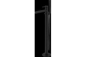 Смеситель напольный для ванны с душем Excellent Pi черный матовый