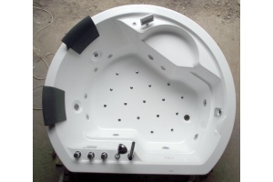 Гидромассажная ванна Gemy  185x162 см (G9053 K) - 3