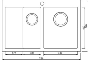 Металлическая мойка Seaman SMB-7851D (SMB-7851DLS.A) - 3