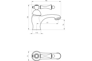 Смеситель для раковины Migliore Bomond 30004 хром - 3