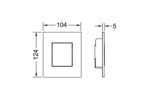Кнопка смыва Tece  (9242402) - 2