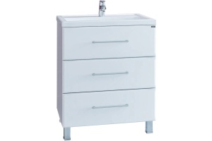 Тумба под раковину напольная Санта Омега 70 белый