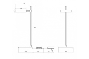 Настольная лампа Maytoni Fad MOD070TL-L8W3K - 2