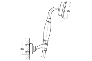 Swedbe Terracotta Art Набор душевой 2527 - 2