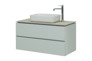 Тумба под раковину Allen Brau Infinity 100 светло - зеленый матовый - 2