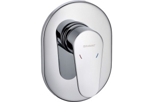 Смеситель Bravat Eler FB848238CP-RUS С ВНУТРЕННЕЙ ЧАСТЬЮ, для душа