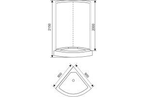 Душевая кабина Style  (ES-312) - 2