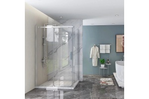 Душевой уголок Veconi Rovigo 140х80 профиль хром (RV071-14080PR-01-19C4)