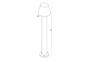 Наземный низкий светильник Maytoni Harz O421FL-L5GF - 3