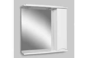Зеркало-шкаф AM.PM Like 80 R, белый глянец - 3