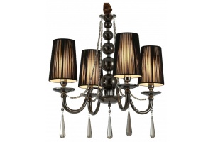 Подвесная люстра LUMINA DECO Fabione LDP 1200-4 BK