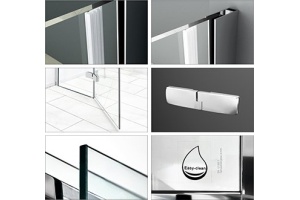 Душевой уголок Wasserkraft Aller 10H06L 120x80 см - 3