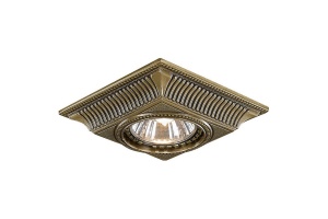 Встраиваемый светильник Reccagni Angelo 1084 SPOT 1084 BRONZO