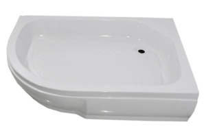 Поддон душевой асимметричный River Wemor 90/70/24 R (10000000716) - 3