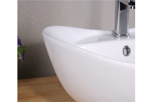 Раковина накладная Ceramalux N белый (9018) - 2