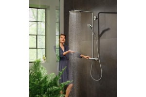 Душевая стойка Hansgrohe Raindance Select Showerpipe S 240 1jet PowderRain 27633000 - 3