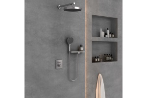 Душевой комплект Vincea Inspire с термостатом хром - 3