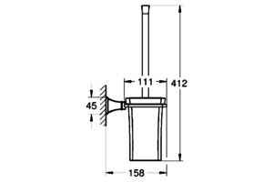 Ершик Grohe Grandera 40632000 - 2