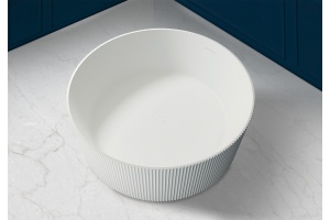 Ванна из искусственного камня Abber Stein 150х150 белый матовый - 2