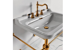 Kerasan Waldorf Заглушка для перелива, цвет бронза - 3